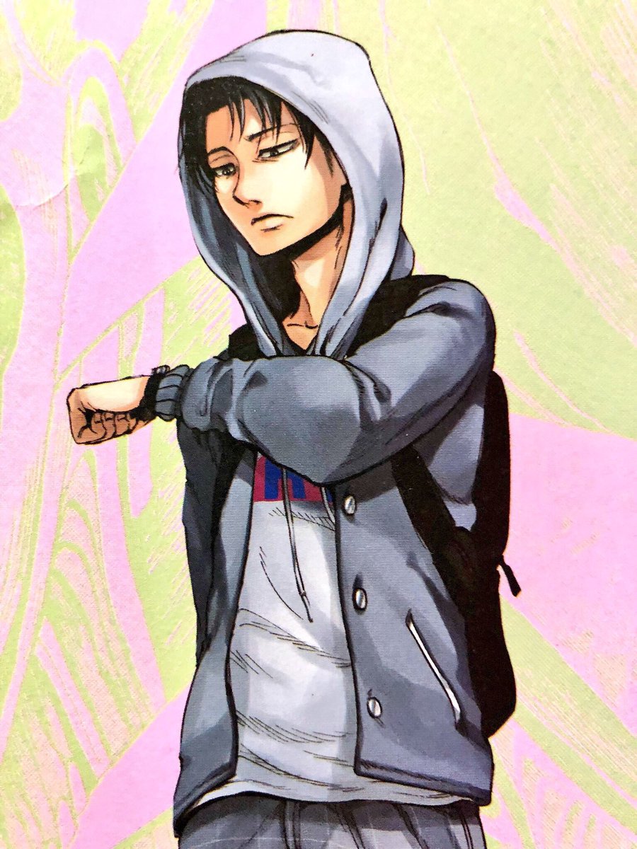 兵長、私服姿もイケてます！ 「ViVi11月号」付録「進撃の巨人」コラボ