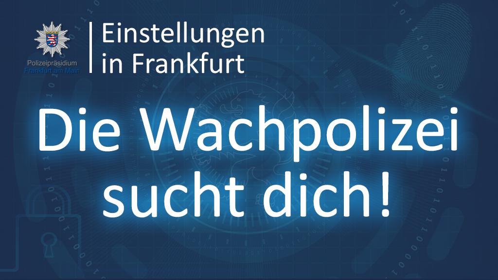Polizei_Ffm's tweet photo. ■ #Job in #Frankfurt als WACHPOLIZIST/IN?  

■ Zum 01.10.2019

■ Bewerbungsfrist 03.05.2019 

Aufgaben der #Wachpolizei, Ansprechpartner/in &amp; Unterlagen: https://t.co/aA5ZGjsOTi

Wir freuen uns auf eure Bewerbungen! https://t.co/dtbsUrkBq1