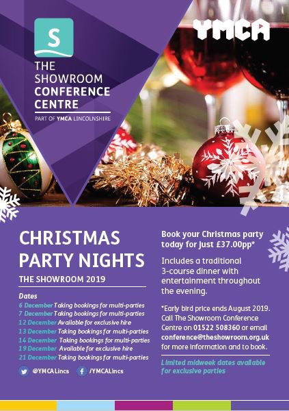 YMCALincs's tweet photo. 🐣 We know Easter is just around the corner, but we're thinking waaaay further in advance. 

Book your Christmas party at @TheShowroomCC today to receive an early bird discount. 

#Christmas #EarlyBird #PlanningAhead https://t.co/9HbT8utUZR