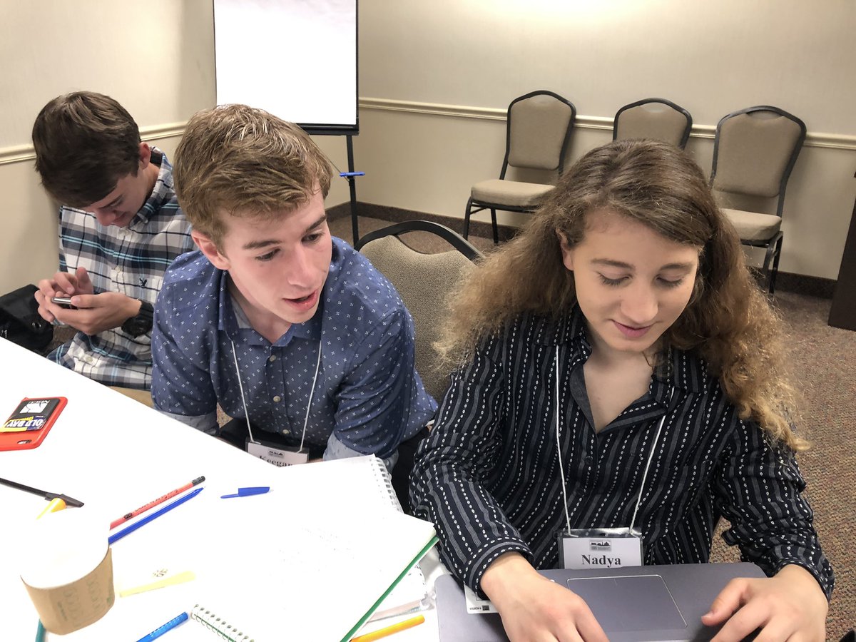 FallisRoy's tweet photo. Round table work continues at #n4hconf19! Great representatives from #4hcanada!! https://t.co/uS3EUax0ZW