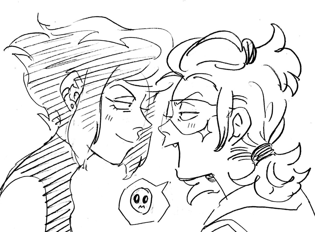 lapis &amp; peridot in human au (flirting?)
thank you for the request! @Cinthia_Galvez