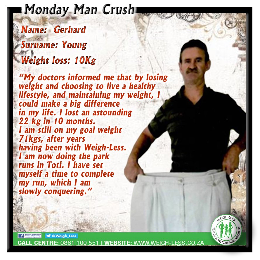Weigh_Less's tweet photo. Weigh-Less Man Crush Monday! 💚 #MondayMotivation #MondayMood https://t.co/b0UjD4WkKd