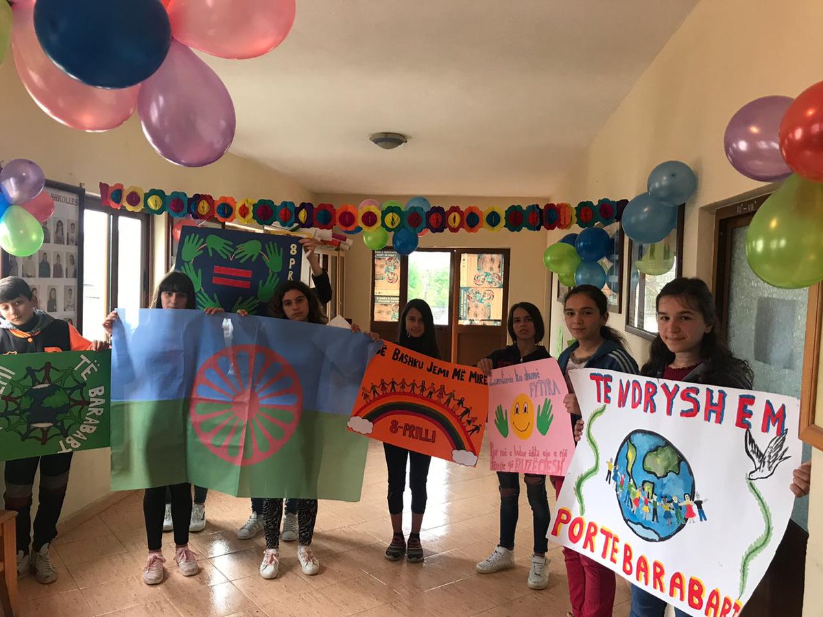 Celebrating and cherishing International Roma Day in Fushë Kruja! #childrensintegration #equalaccesstoqualityeducation #empoweredchildren #empoweredcommunity #socialinclusion #LeaveNoOneBehind @UN_Albania @UNDPAlbania #SwissGov #SDGs #HelpForChildrenFoundation