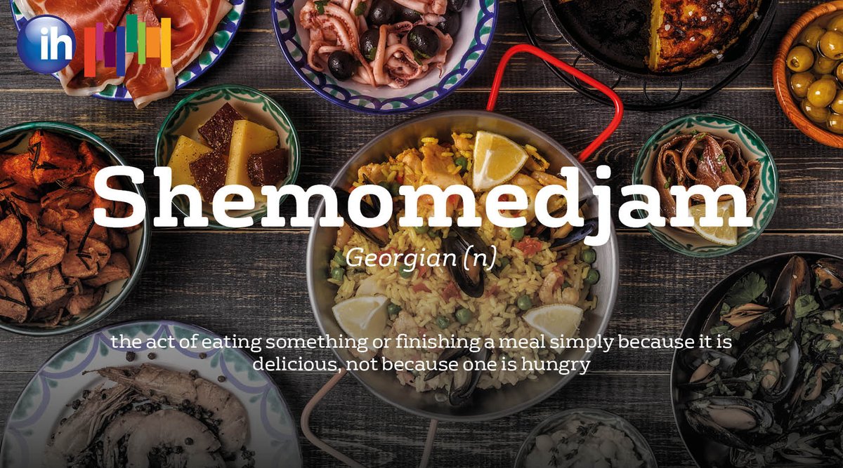 IHWorld's tweet image. Did you have something delicious for lunch today? #WordsWeLove