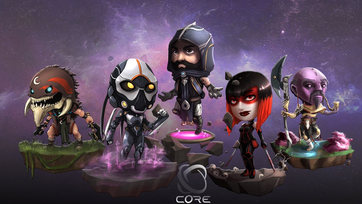 xameet's tweet photo. Este #fanart de nuestros personajes Fav , deseando bajar al nuevo mundo de @Corethegame
#paragon #core #corethegame #metabuff @MetaBuff @TanyaPrtSc @Paragon #MOBA #newgame #moba3d https://t.co/AsgQfqWNlk