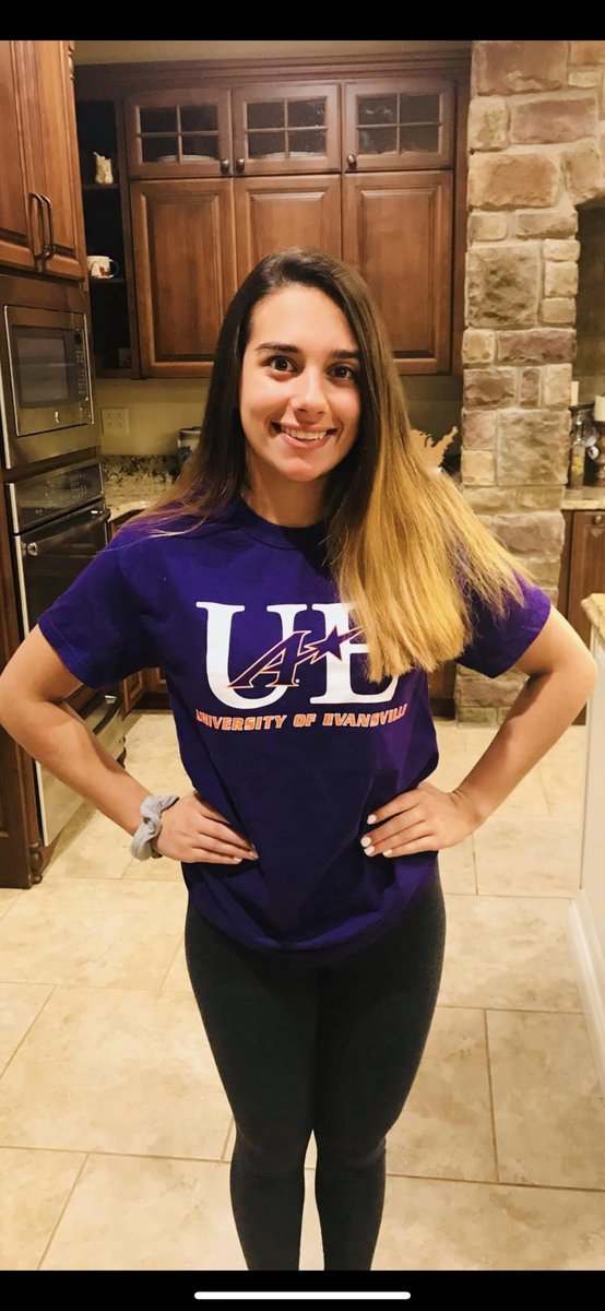 Congrats to Maria Roshel for making the UE cheer team 💜🖤