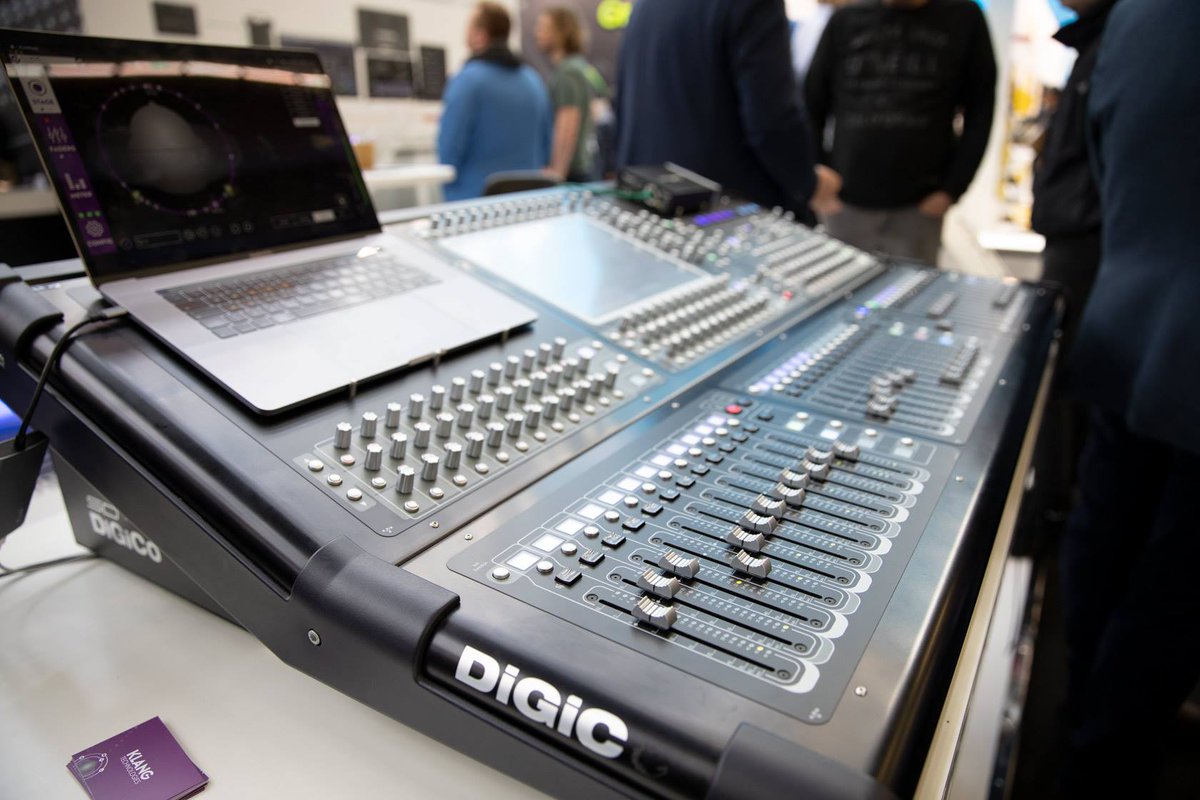 KLANGtec's tweet photo. KLANG:messe | We barely unpacked our suitcases after PLS but can't wait to welcome you at #DiGiCo booth C7408 at this year's NAB show! Join us to get a demo of our #integration into all SD series consoles and of course, listen to our #immersiveinearmixing system! #new #workflow https://t.co/paexp97W1i