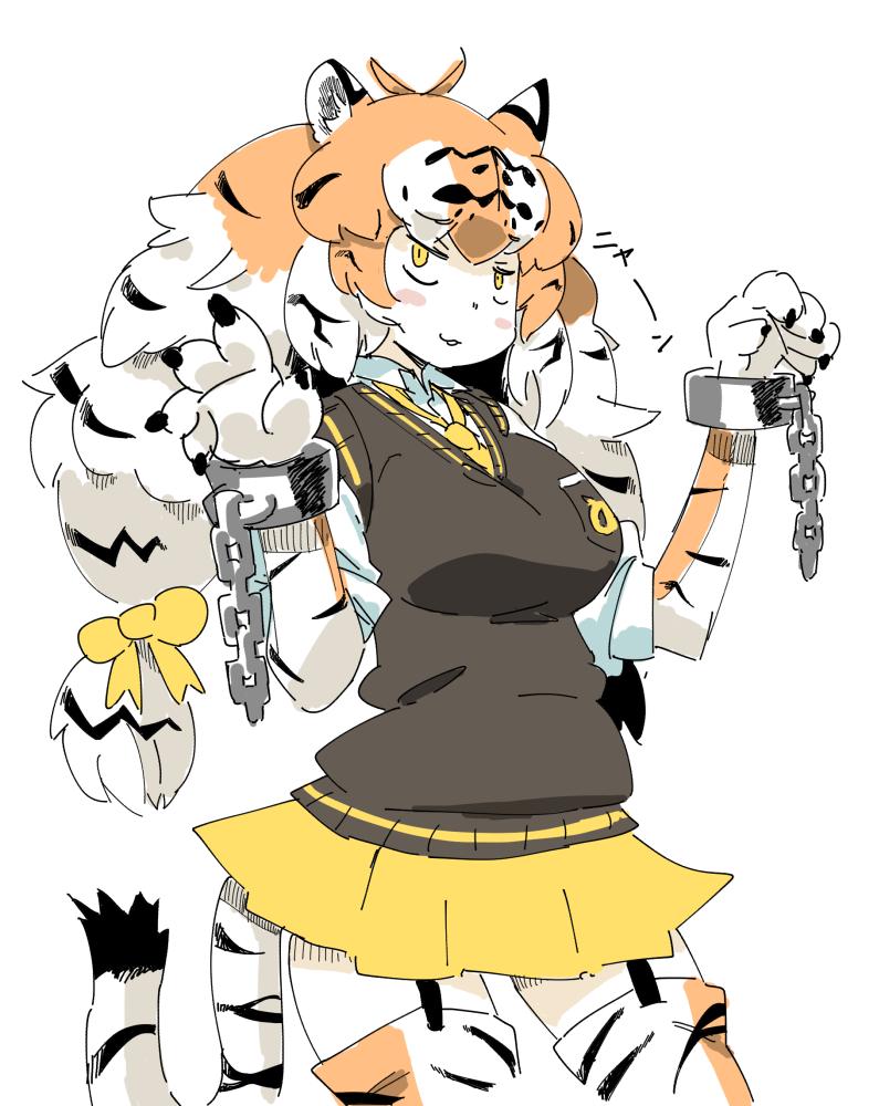 おさかえ Na Twitteri けものフレンズのアムールトラビースト描いたよ キャラ造形かわいいよね