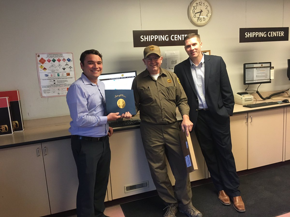 Coralville Driver receives Governors award for saving a life. <a href="/ericgriffin86/">Eric Griffin</a> <a href="/CP_UPSers/">Central Plains</a> <a href="/ericgriffin86/">Eric Griffin</a> <a href="/DebMassingill/">Deborah Massingill</a>