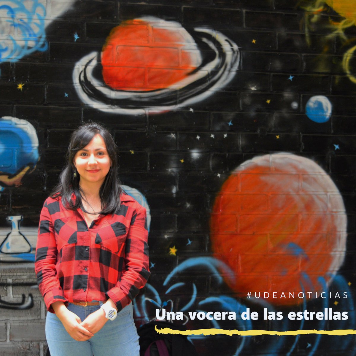 👏| «Nothing but stardust» —Nada más que polvo de estrellas—, relato de Manuela Leguizamón, #EstudianteUdeA, fue elegido entre cientos de propuestas de todo el mundo para participar en la celebración del centenario de la Unión Astronómica Internacional.
📍bit.ly/2VqW397