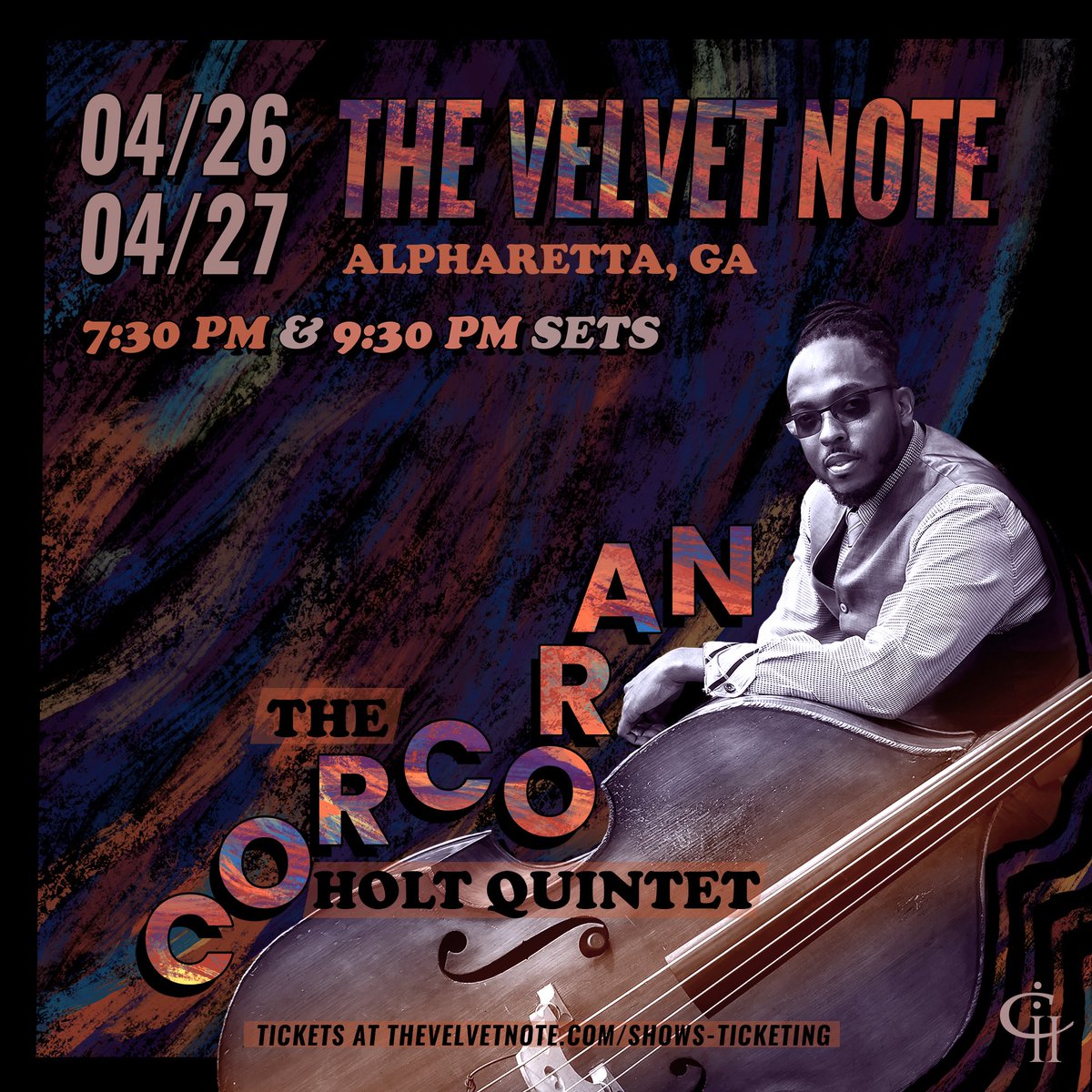 CorcoranHolt's tweet photo. Looking forward to bringing the music to #thevelvetnote #Georgia #corcoranholtquintet #TheMecca #alpharetta #atlanta #livemusic @CorcoranHolt @S_Dillski @seabeckmusic #joshevans #vernellbrownjr @jazzsharing April 26th, 27th https://t.co/GT12tx6iGW