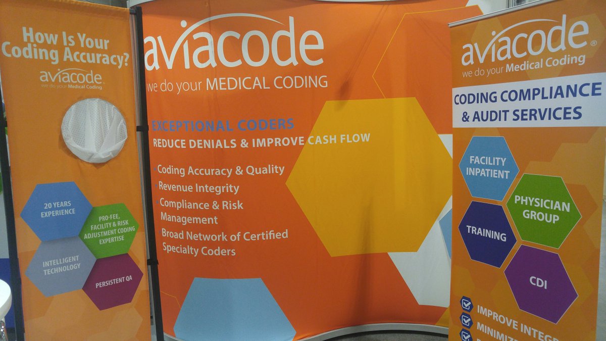 aviacode's tweet image. Reminder to stop by the Aviacode booth #502 at @theHCCA Compliance Institute in Boston. We've got subject matter experts to learn about your coding audits and provider documentation training needs. We look forward to seeing you there! #medicalcoding #codingaudits #hcca