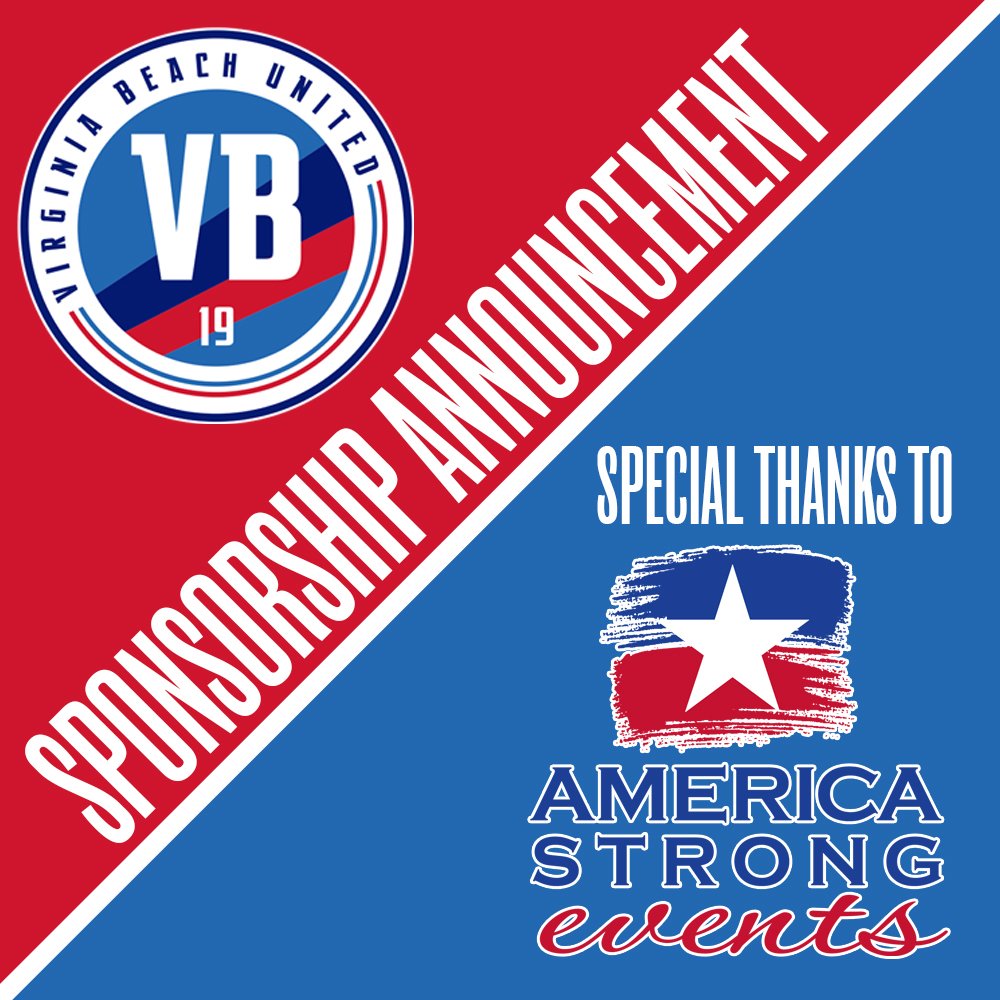 BIG SHOUTOUT to America Strong Events for becoming a VB United Corporate Partner. Looking forward to lots of fun at VBU Home Games! #vbu #vbunited #PlayAtThePlex #americastrongevents #VBUnited #CorporateSponsor