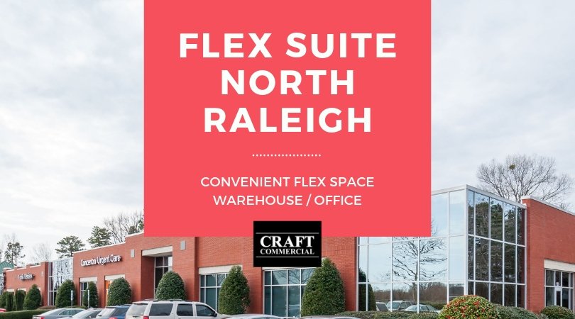 CraftComm's tweet image. Great Flex Space for Lease in N Raleigh - bit.ly/2UElMxH #CraftCommercial #RaleighCommercial