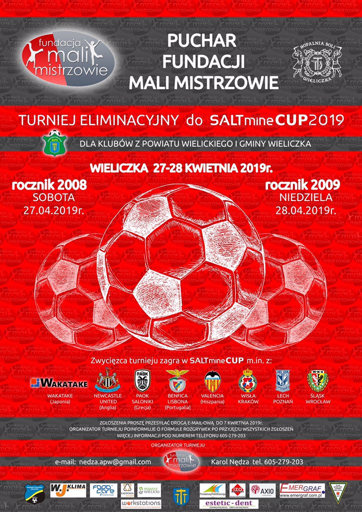 FMalimistrzowie's tweet photo. Zapraszamy do wzięcia udziału w turnieju eliminacyjnym do Salt Mine Cup 2019 https://t.co/3Mq11zBBvT