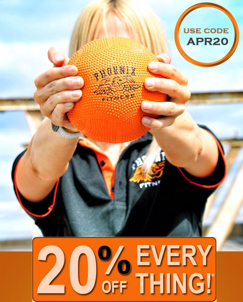 _PhoenixFitness's tweet photo. 20%OFF ALL FITNESS PRODUCTS!

To claim your 20% use code: APR20 @ checkout. 

Go to: https://t.co/VAJYMW5OXV to start shopping! #fitness #promotion #ukfitness https://t.co/3hkgpPH9Xx