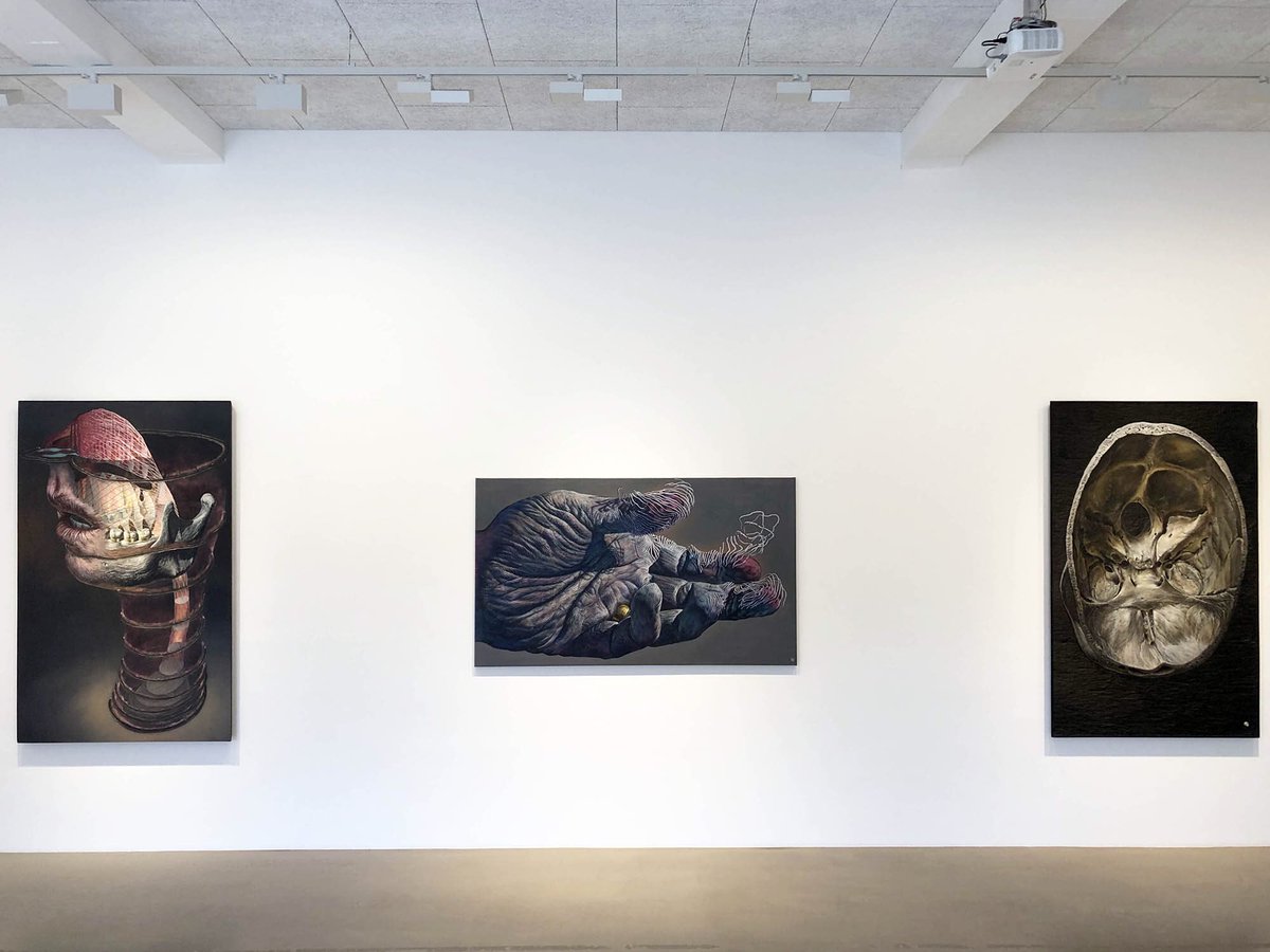 gallerypoulsen's tweet photo. Installation view of “Nicola Verlato Invitational Show with Ian Ingram” https://t.co/8GqUtVuiyd