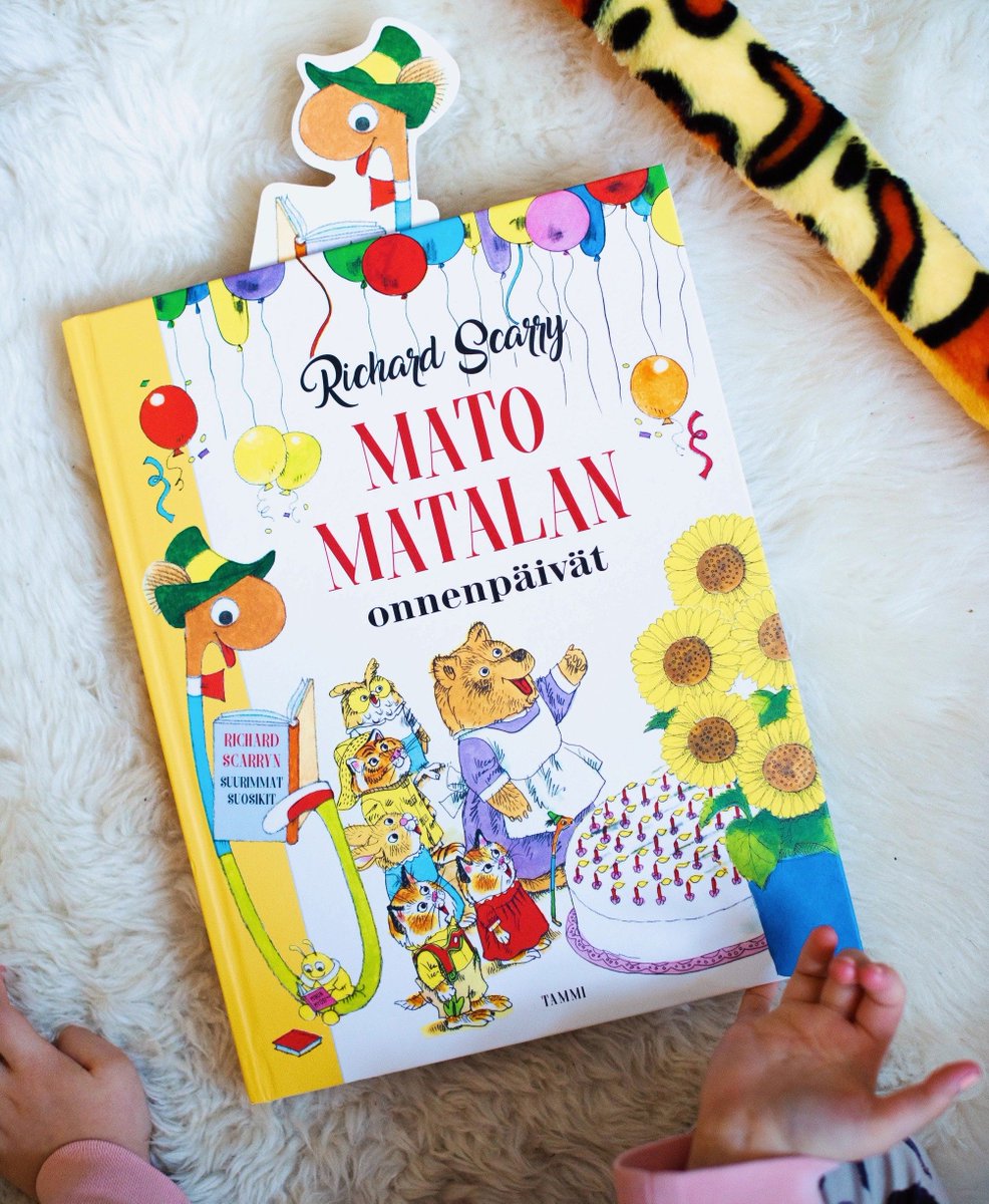 TammiKirjat's tweet photo. Koska vain voi olla onnenpäivä, kun se vietetään Mato Matalan seurassa. Ja kohta vasta onnenpäivät koittavatkin, kun saamme Huck Scarryn Suomeen - vielä hetki pitää sitä odottaa, mutta kirja on täällä jo, hae pian!
Tilaa kirja omaksesi: https://t.co/5jaddhQmUl
#MatoMatala https://t.co/KTE9a9mnBP
