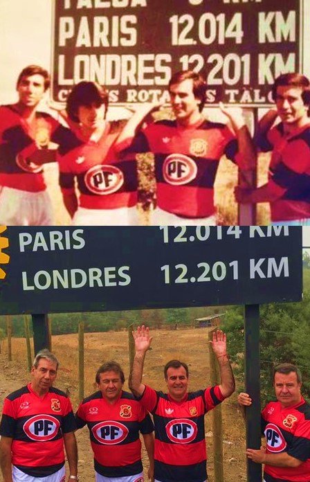 quetalquita's tweet photo. 35 AÑOS DESPUÉS: el tiempo pasa, la pasión se queda 👏🔴⚫ @Rangersdetalca_ (En la imagen: Lindorfo Sepúlveda, Persy Rojas, Pablo Prieto y José Luis Prieto) #RconA #Rangers #VamosRangers #Talca https://t.co/kSUITzm7pQ