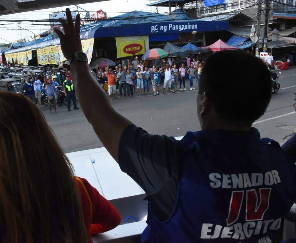 jvejercito's tweet photo. Thank you #Pangasinan! π
#26Ejercito #MrHealthCare #SenJVServes #SenJVParaSaBayan https://t.co/8J77EGluBO