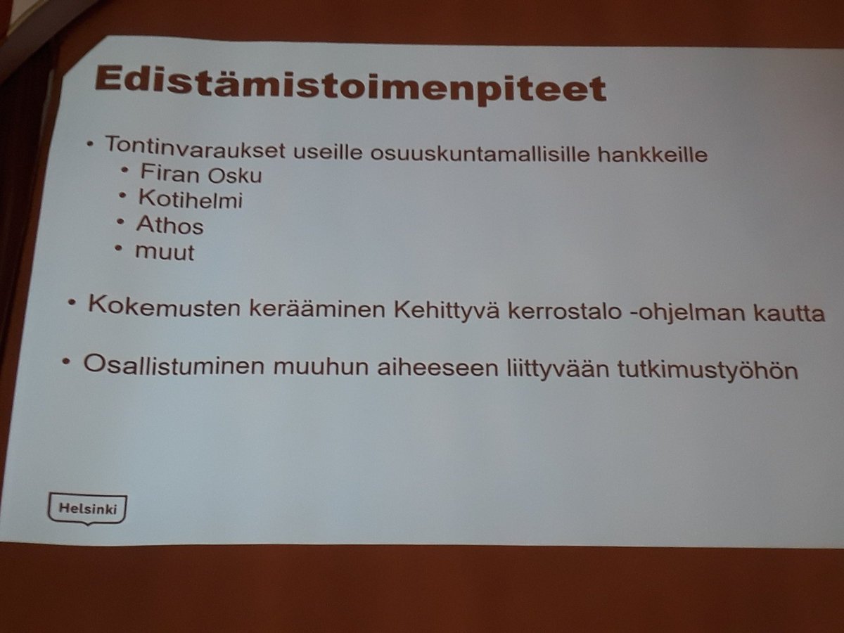 #Helsinki suhtautuu myönteisesti uuden kehittämiseen #asuminen, myös #asuntoosuuskunta, sanoo tiimipäällikkö Miia Pasuri.