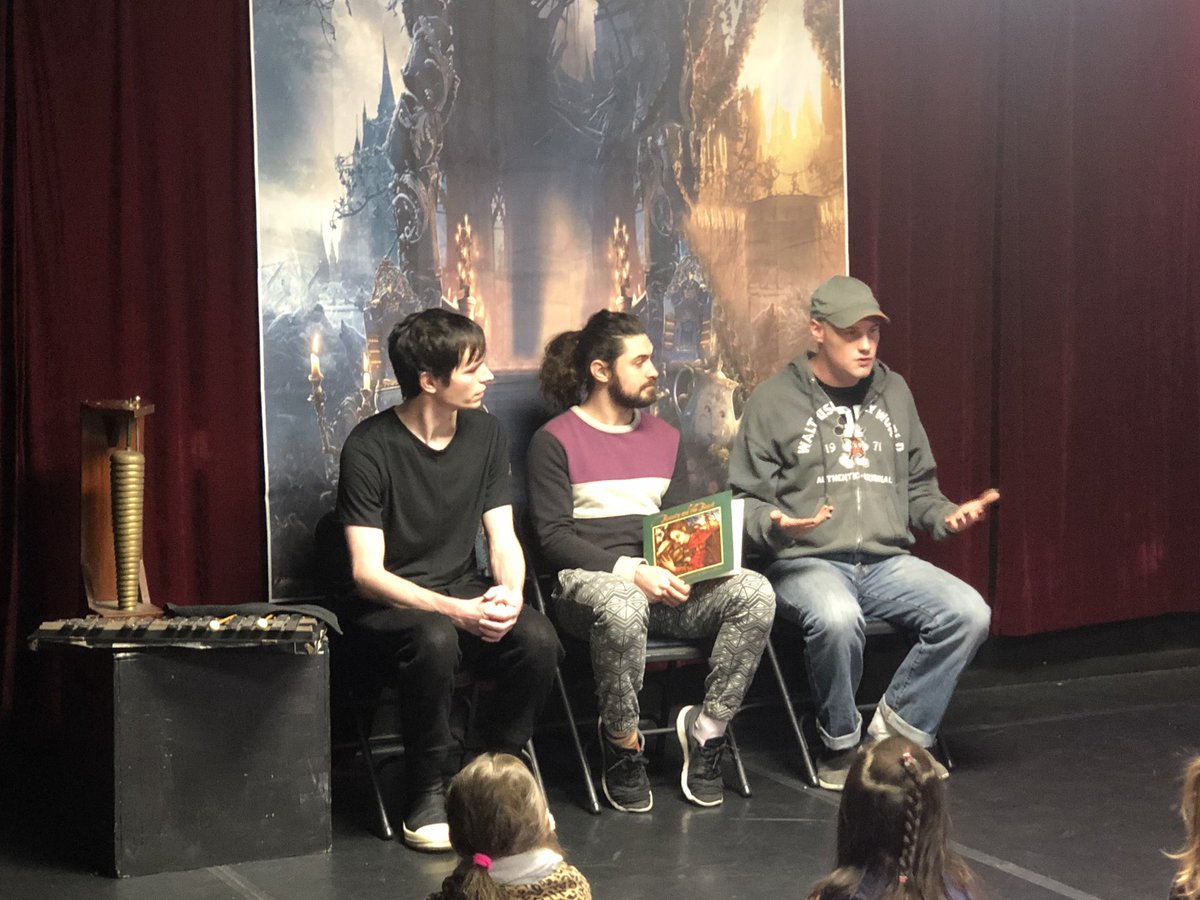 Literally_Alive's tweet photo. Join us one hour before the show to learn about the original book and how we turned it into a musical. 🌹 Special spring break performances April 19th &amp; April 25th. 💫 #beastinthevillage #nyckids https://t.co/H4LnuOPtDa