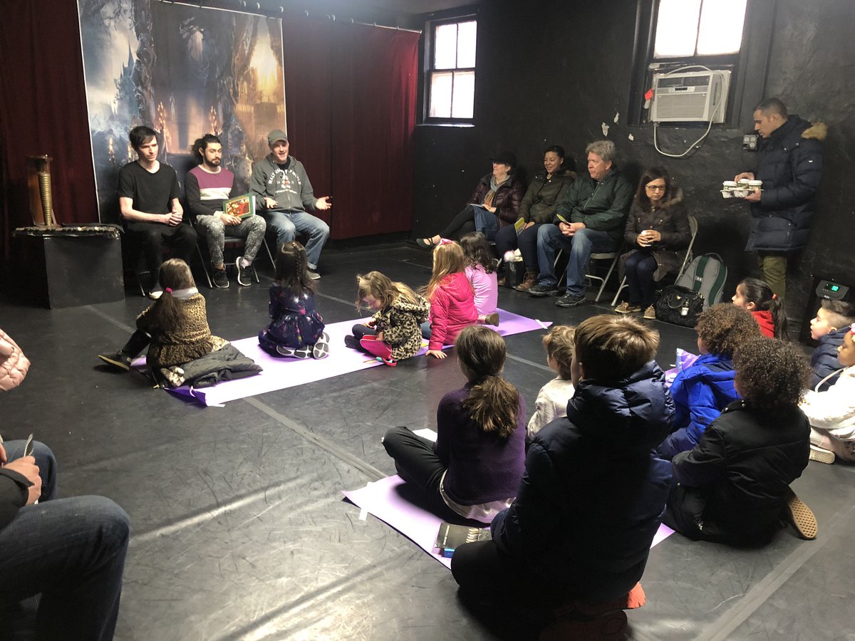 Literally_Alive's tweet photo. Join us one hour before the show to learn about the original book and how we turned it into a musical. 🌹 Special spring break performances April 19th &amp; April 25th. 💫 #beastinthevillage #nyckids https://t.co/H4LnuOPtDa