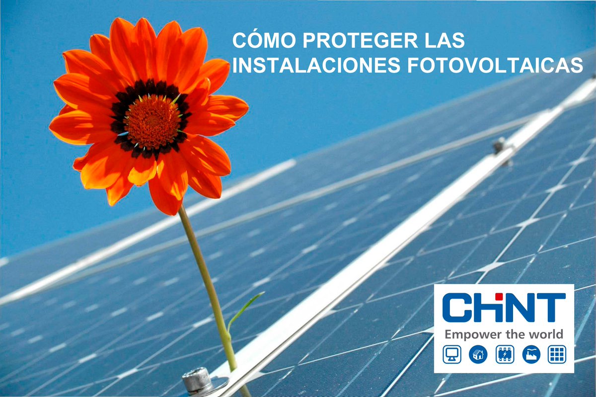 ChintElectrics's tweet photo. El jueves 11 de abril, @ChintElectrics y @APIEM ofreceremos una jornada en la que daremos a conocer las distintas soluciones de protección de las instalaciones #fotovoltaicas. 
https://t.co/MVzOqMwlYC https://t.co/l56RrrgBa2