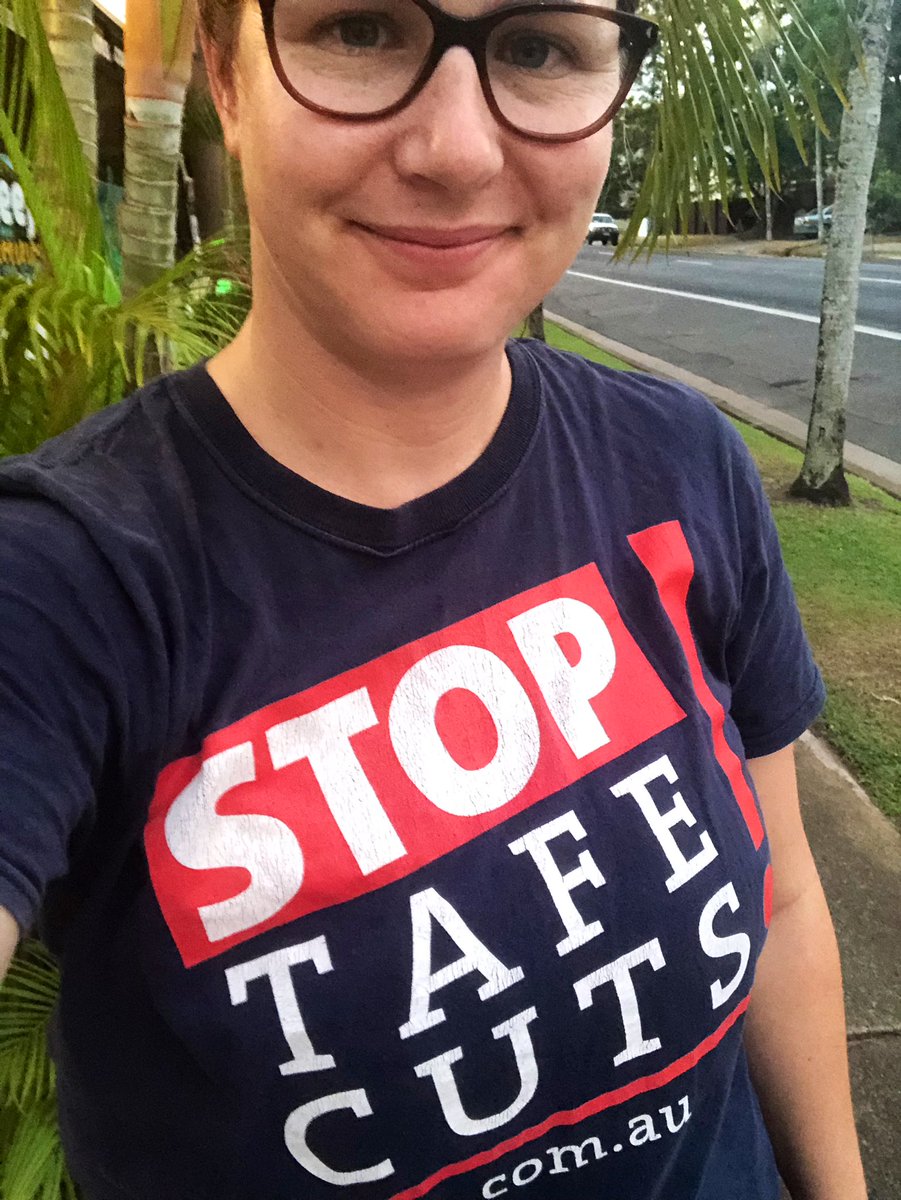 The Liberals have cut the guts out of TAFE. 

We’ve lost 12,000 apprentices and trainees in regional Queensland. 

It’s time to #StopTAFECuts and invest in the skills we need to build our future. Only Labor will do that!