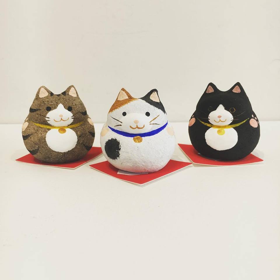 swaygallery's tweet photo. ITEMS: KIRINOKO CAT FIGURES (hand painted)
PRICE: £16 each
#swaygallerylondon #swaygallery #japan #luckycat #cat #conceptstore #Japanese #japaninuk #japan #kirinoko #maruneko #japanesedesign #doll #catfigure #unique #cute #madeinjapan #japaneseidea #colourful #traditional https://t.co/5YeIsa60uH