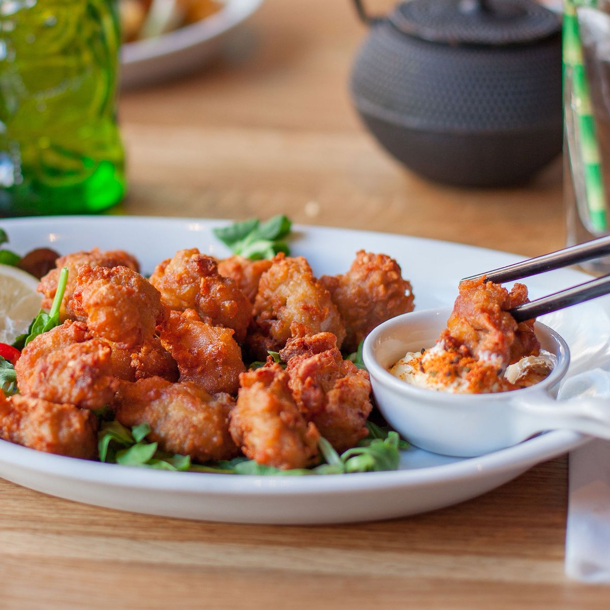Got the Monday munchies? 😍
You need to dunk these...

#Japanesefriedchicken