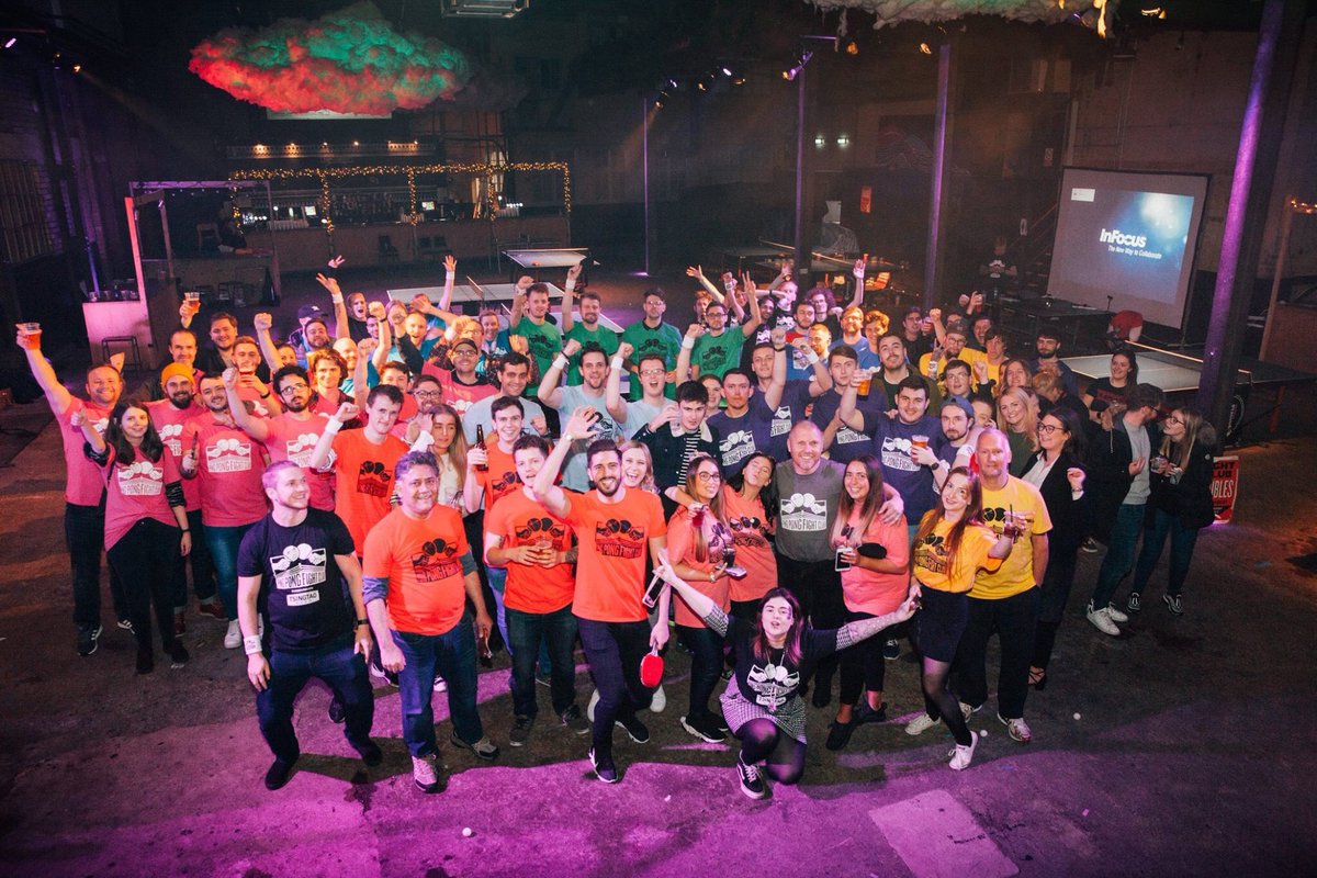 We had a blast last week at the <a href="/pingpongfightcl/">Ping Pong Fight Club 🏓</a> ...WE WON! 🏆For the second year on the run <a href="/LawKenwright/">Lawrence Kenwright</a> took 1st place once again and even had the honors of playing against Olympic champion, Andrea Holt! Thankyou to Ade and the team for having us - see you next year🏓#winners