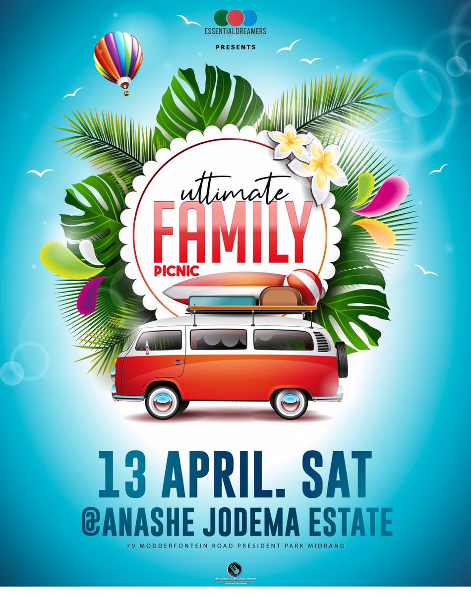 Dj_Techzi's tweet photo. Bringing You The Biggest Picnic In Midrand😍#RT🙇
#UltimateFamilyPicnic😇 #13April2019😇10am🎉 VENUE😇: @AnasheJodemaEstate😍
79 Modderfontein Road President Park Midrand

Tickets Sold R70😇 @Computicket   Kids Free❤0-12yrs

Book:
https://t.co/7s3f9pipMt https://t.co/t1GZAhvvEC https://t.co/hHkBJ0Z0fM