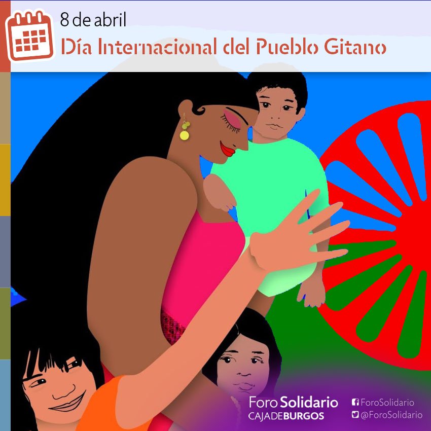 El #8deabril se celebra el #DíaPuebloGitano, un día para difundir el conocimiento de la comunidad gitana y combatir los estereotipos, los prejuicios y la discriminación. Hoy y todos los días trabajamos por una sociedad más diversa e inclusiva. #LecciónGitana
