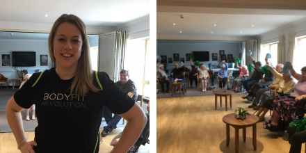 RusthallLodgeCH's tweet photo. At #RusthallLodge, we have a regular passive workout for our residents guided by local physical fitness trainer #KirstyBartholomew, from @bodyfit_rev. You can read more about the importance of activities in #carehomes here, https://t.co/j2APwfeg9E.

#MobilityMonday https://t.co/57TKpuqoEs