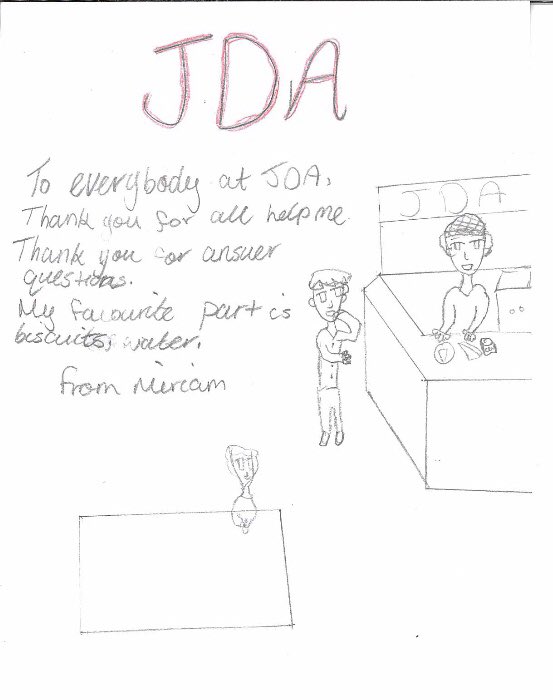 Dcafe_JDA's tweet photo. We recently were visited by some of the #deaf #students of #heathlandsdeafschool they wrote #letters to us with their #feedbacks here are a few. #deafcommunity #deafcafe #dcafecommunity https://t.co/GjJGv9agPD