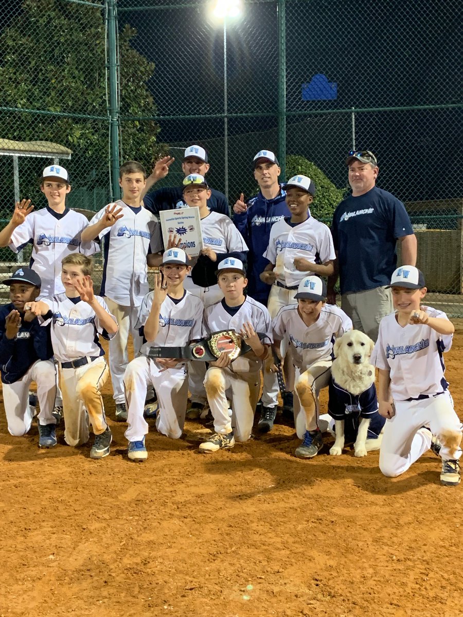 nwakeavalanche's tweet photo. Avalanche wins 12U Open NC GameOn Spring World Series!!! 🏔️⚾️🏆
@ncgameonsports1 #avalancheroll https://t.co/dveBBF9lTr