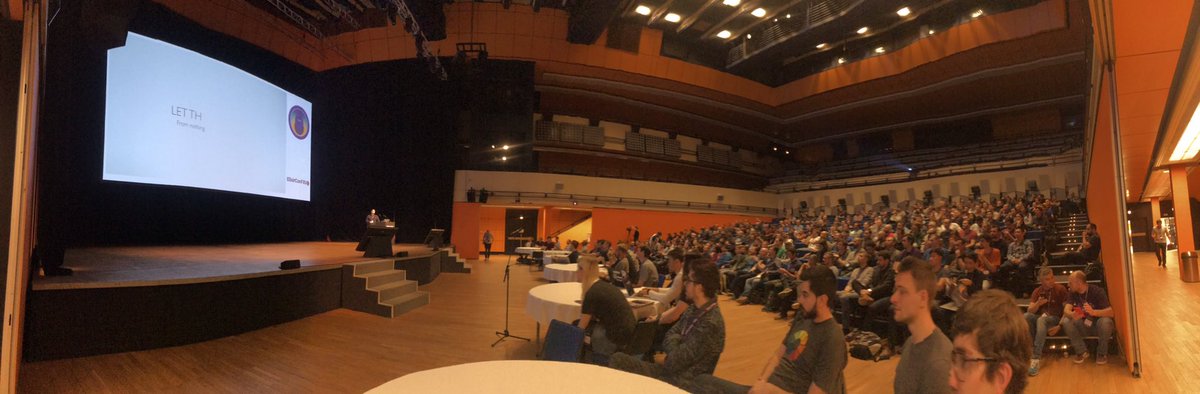 #ElixirConfEU in Prague now #elixir #functionalProgramming #Prague