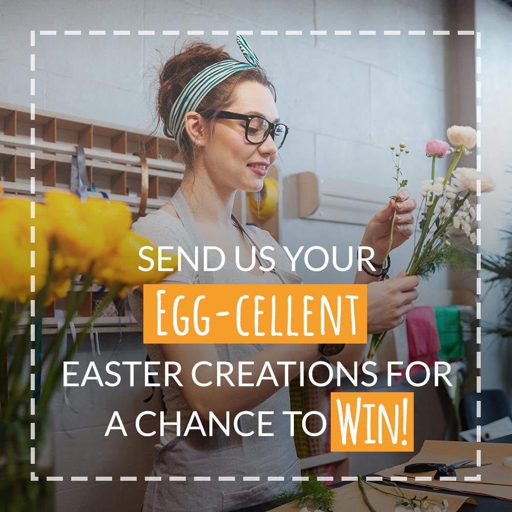 CraftCover's tweet photo. Who's ready for another #competition? We want to see all of your egg-cellent #Eastercrafts for the chance to #win a CraftCover t-shirt or apron. Please spread the word and help us to get more people involved! https://t.co/61RpJGhL6y