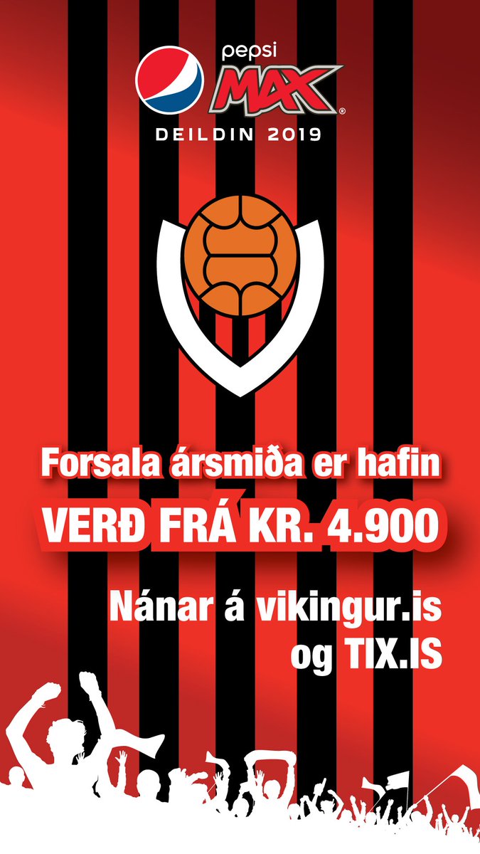 Núna er hægt að tryggja sér ársmiða á Heimavöll hamingjunnar fyrir sumarið. Það styttist heldur betur í veisluna. Nánar á tix.is!

#PepsiMax #AlvöruGervigras

🔴⚫️🔴⚫️🔴⚫️