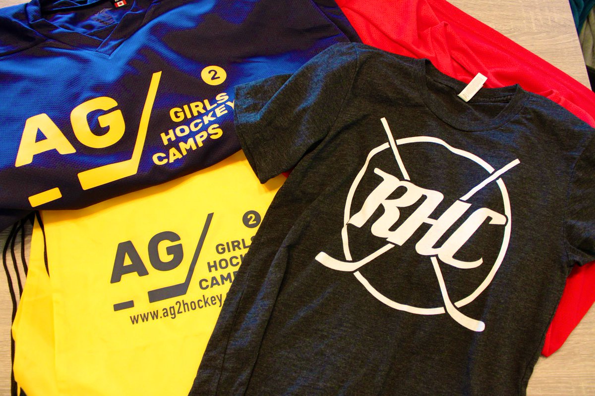 AG2Hockey's tweet image. Thanks @RaleighHockeyCo for the tee and support of our camps and girls hockey in the Carolinas! Be sure to check out more at raleighhockeyco.com 🙌🏻 
•
•
#GrowTheGame #HockeyLivesInRaleigh