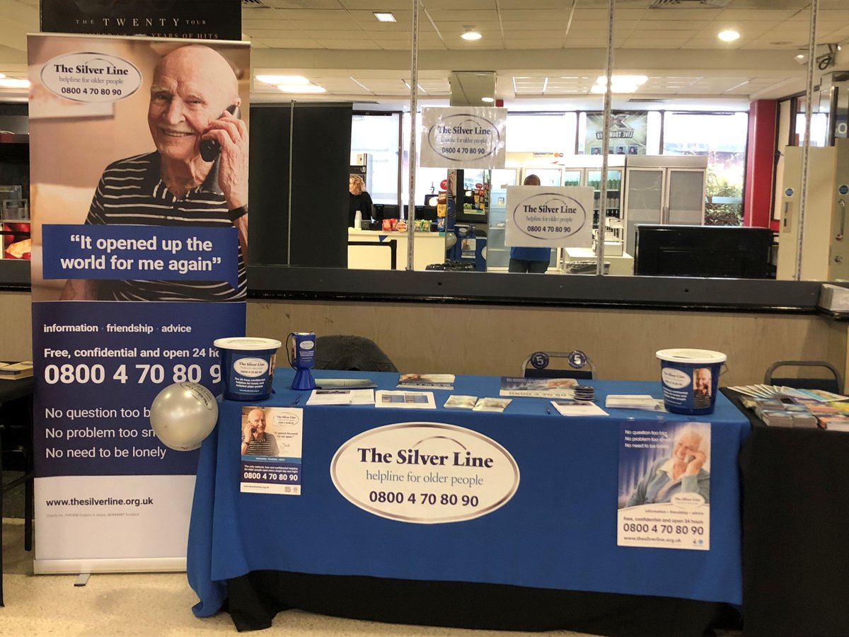 TheSilverLineUK's tweet photo. Our lovely volunteer Miriam is set up and ready to go @InnerWheelGBI conference 2019 #InnerWheel #Volunteering  https://t.co/U9PYkZwYc5 https://t.co/N2iZGBAI7y