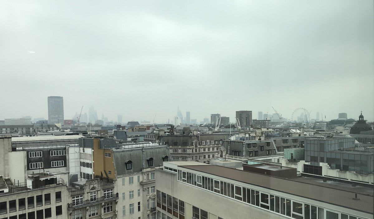 jaggu_ai's tweet photo. Happy Monday Morning from the a our misty, moody new @jaggu_ai HQ on Cavendish Square. Ten points if you can spy the #LondonEye https://t.co/q9ZDUY91Yc