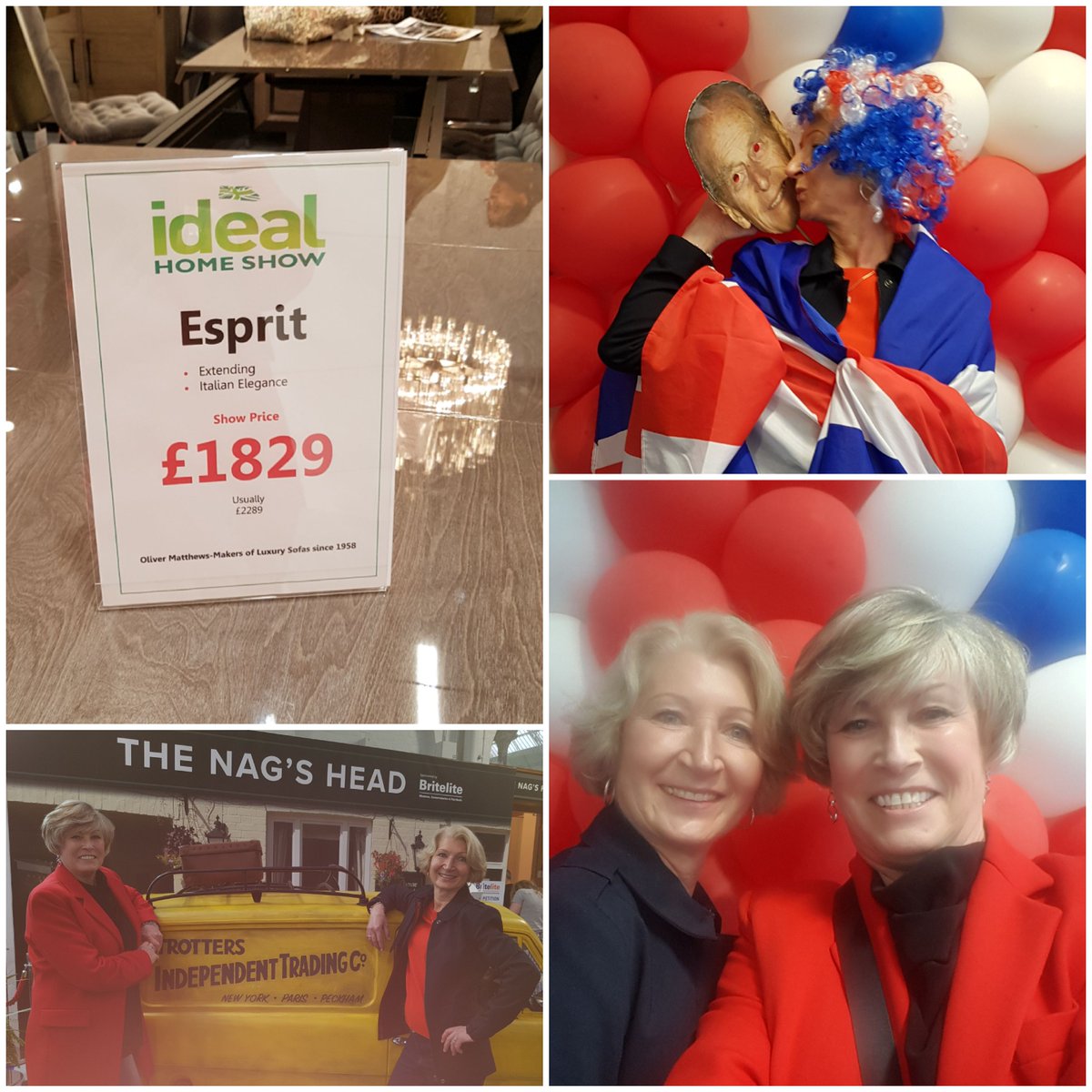 We forgot that we were exhibiting at The Ideal Home with our Italian Dining Tables!!! 
#idealspring #idealhome <a href="/olympialondon/">2012 London</a> #friendship #funny @olivermatthewsfurniture #olivermatthew #espritmagonline @espritmagazine_uk