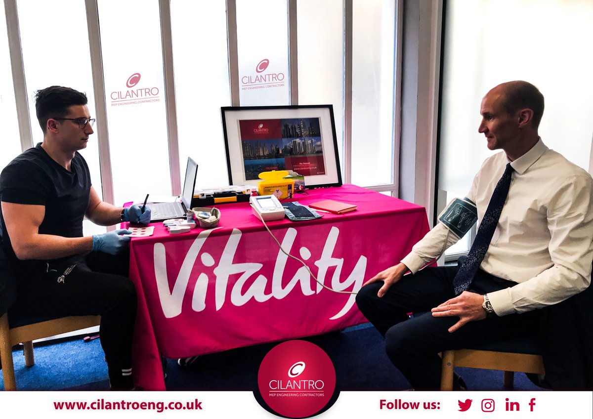 CilantroEng's tweet photo. It's vital to stay informed and updated about your health. Thank you Vitality for visiting Cilantro's team members!
.
https://t.co/vVuIN2nt7i
.
#cilantroengineering #Vitality #Check #Health #london #follow #share #construction #mechanical #engineering #vital https://t.co/vfayIXRYJh