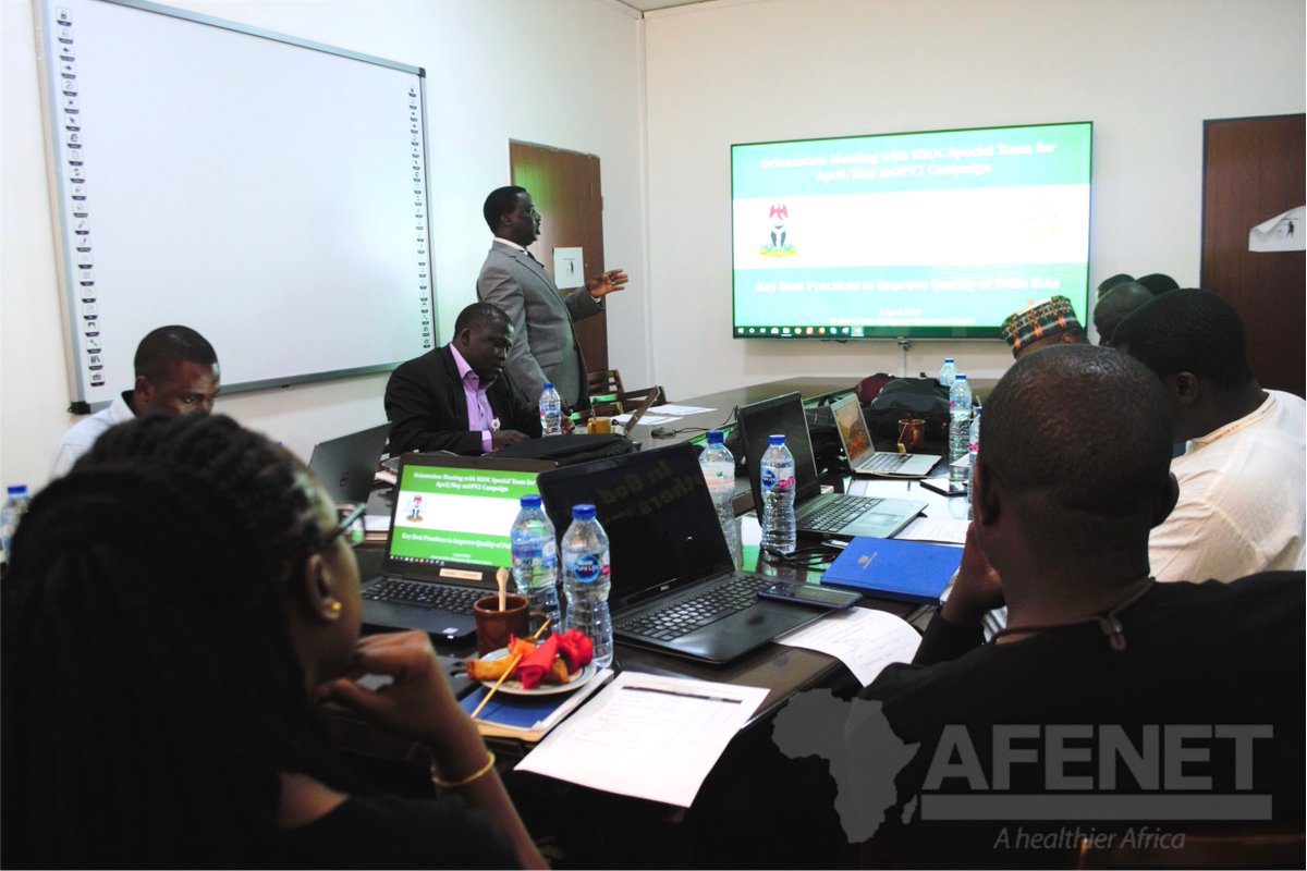 mOPV2 Campaign
To ensure optimal quality of all polio SIAs in 2019, and beyond, it is imperative that all stakeholders ensure strict adherence to key best practices aimed at ensuring the highest quality of SIAs. <a href="/AfenetNigeria/">AFENET Nigeria</a> <a href="/AFENETAfrica/">AFENETAfrica</a>