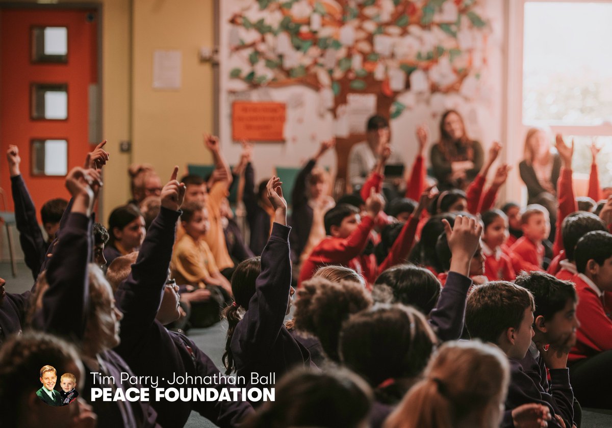 TPJBFoundation's tweet photo. This Morning we celebrated with @cvprimary1, @Sh1rleyManor &amp; @WestminsterBD3 as their Y5 Peace Ambassadors attended their #SmallStepsForPeace Graduation ceremony! #MondayMotivation https://t.co/JpGdFoYDpf