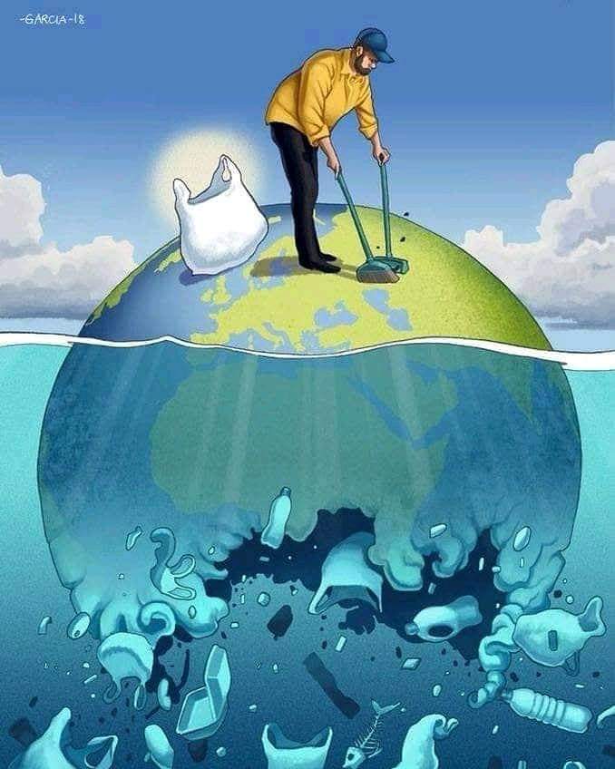 It is just a coffee lid, just a plastic bag, just a plastic bottle, just a take away container, it's just a 7.5 billion humans..😣 Together we can get rid of our plastic addiction.
⠀
Be the change!⠀♻️♻️♻️♻️♻️🌎🌎