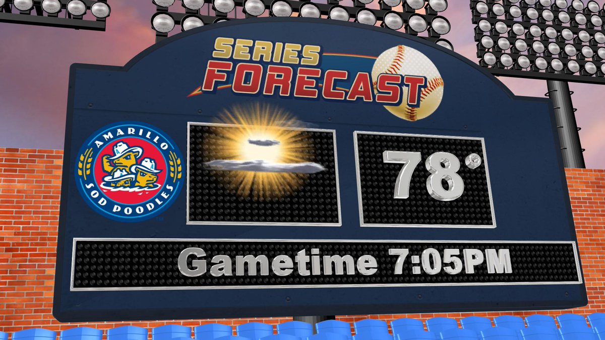 CVenableWx's tweet photo. Today is the home opener for the @sodpoodles! Looking forward to going to the game later tonight! Weather is looking pretty fantastic, mostly sunny skies, light winds and temps in the upper 70s! Let's Go Soddies! @NewsChannel10 #spring #warmwx #sodpoodlewx #baseball #phwx https://t.co/crfxdLnAjh