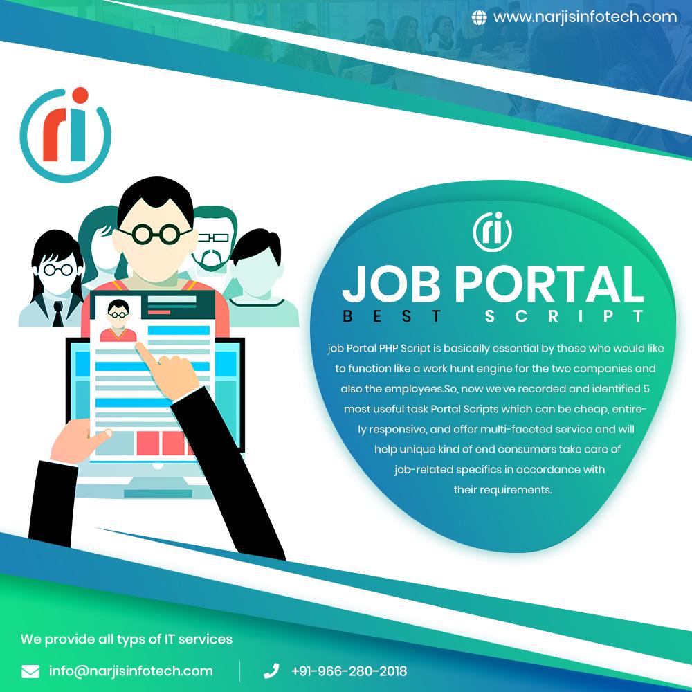 NarjisInfotech's tweet photo. Narjis infotech is Providing The Best Job Portal Website and Mobile Application with Latest Features .
For more information visit here : https://t.co/GcUtVCOQ6f
#jobportal #jobscript #phpscript #job #jobseekers #seekers #job #search https://t.co/PqZeZvVTQq
